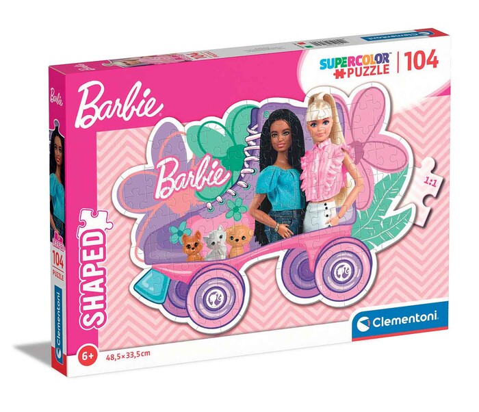 Clementoni Kids Puzzle Super Color Barbie 104 pcs