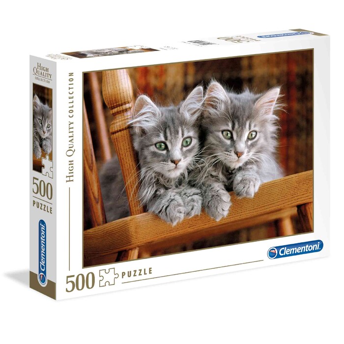 Clementoni Puzzle High Quality Collection Kittens 500 pcs
