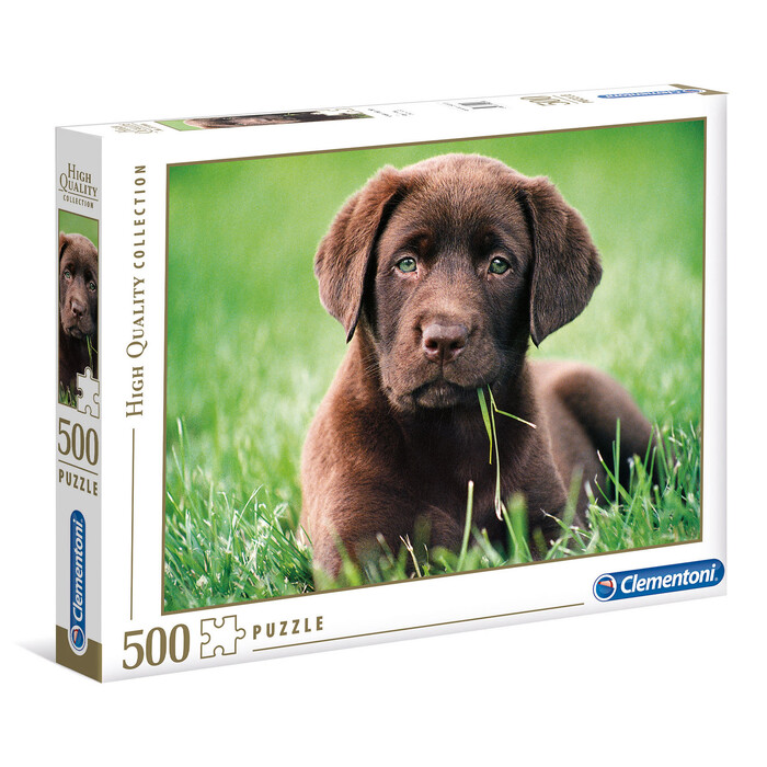 Clementoni Puzzle High Quality Collection Brown Puppy 500 pcs