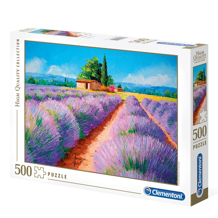 Clementoni Παζλ High Quality Collection Αρωμα Λεβάντας 500 τμχ
