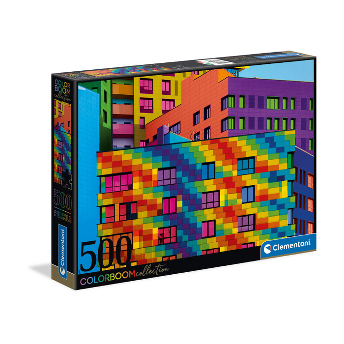 Clementoni Puzzle Colorboom Squares 500 pcs