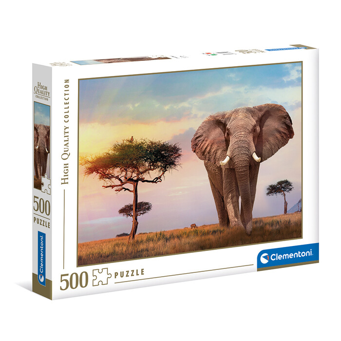 Clementoni Puzzle High Quality Collection Sunset In Africa 500 pcs