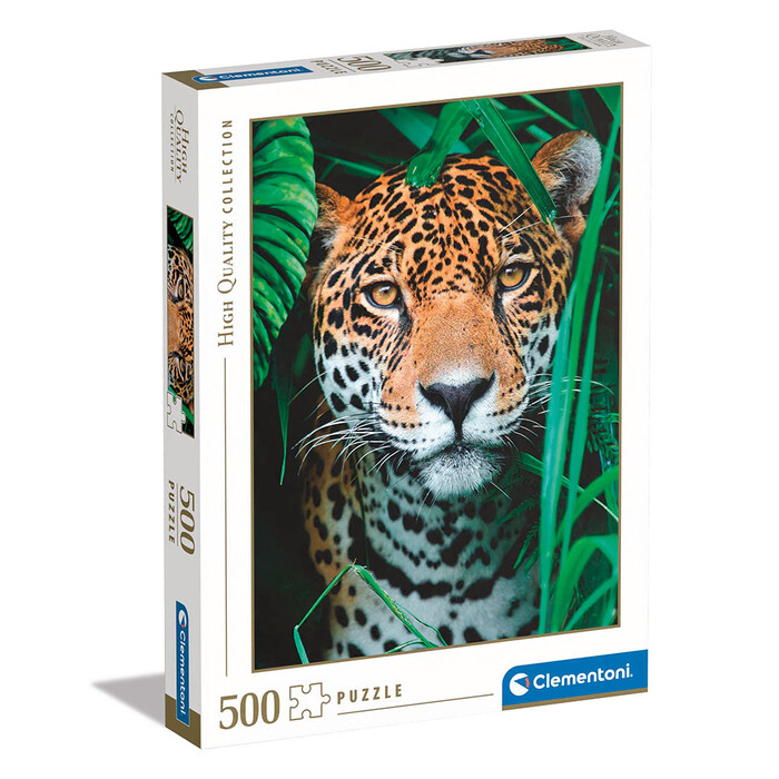 Clementoni Puzzle High Quality Collection Jaguar in the Jungle 500 pcs