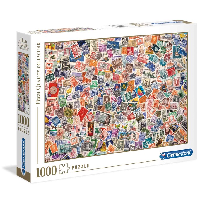Clementoni Puzzle High Quality Collection Stamps 1000 pcs