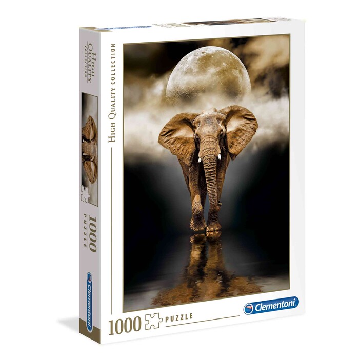 Clementoni Puzzle High Quality Collection The Elephant 1000 pcs