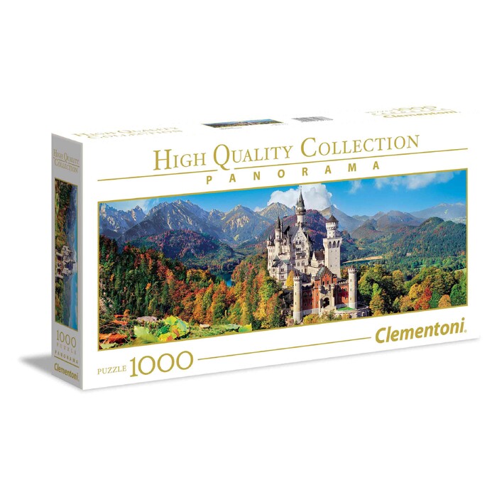 Clementoni Puzzle Panorama High Quality Collection Neuschwanstein Castle 1000 pcs