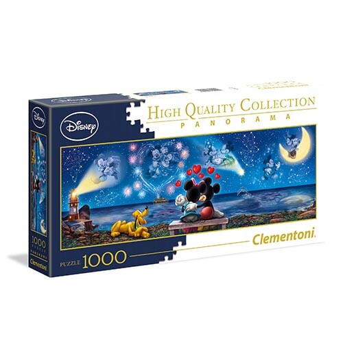 Clementoni Puzzle Panorama High Quality Collection Mickey & Minnie 1000 pcs