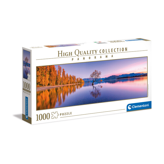 Clementoni Puzzle Panorama High Quality Collection Lonely Tree On Lake Wanaka 1000 pcs