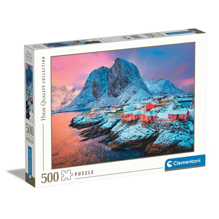 Clementoni Puzzle High Quality Collection Hamnoy Village 500 pcs