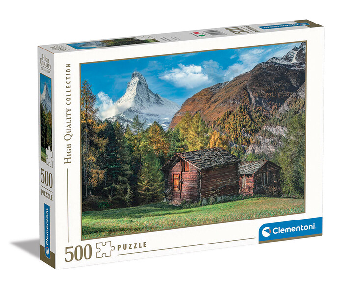 Clementoni Puzzle High Quality Collection Fascinating Matterhorn 500 pcs