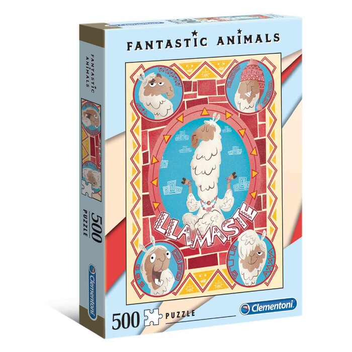 Clementoni Puzzle Fantastic Animals Lama 500 pcs