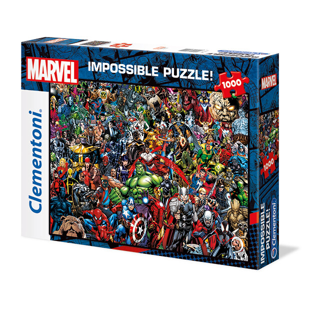 Clementoni Puzzle Impossible Marvel 1000 pcs