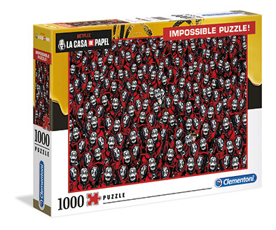Clementoni Puzzle Impossible Netflix La Casa De Papel (The Money Heist) 1000 pcs