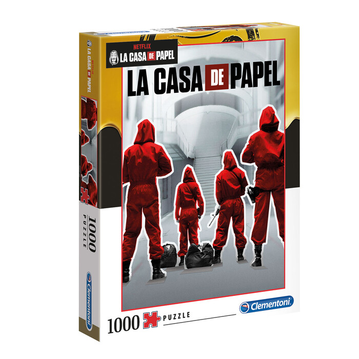 Clementoni Παζλ Netflix La Casa De Papel (The Money Heist) 1000 τμχ