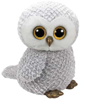 TY Beanie Boos Owlette Plush Owl White 40cm