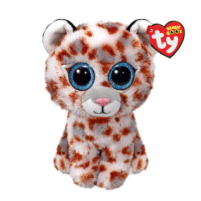 TY Beanie Boos Coco Plush Leopard Spotted 15cm