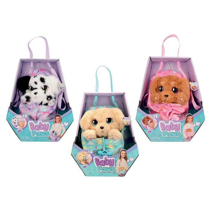 Baby Paws Plush Interactive Dogs Wave 2