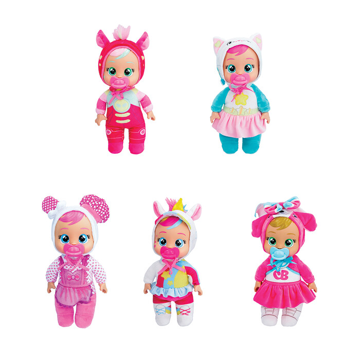Cry Babies Tiny Cuddles Talent Stars Interactive Baby Doll Cries Real Tears