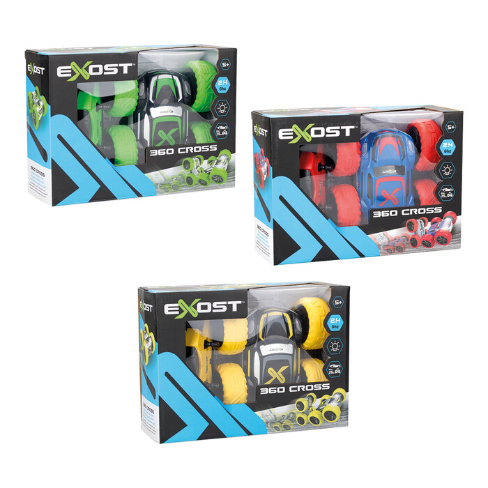 Exost 360 Cross Led Remote Control Car
