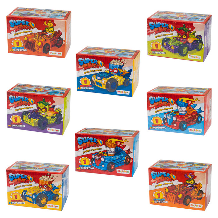 Superzings Series 1 Supercar with Collectible Figure For Ages 3+