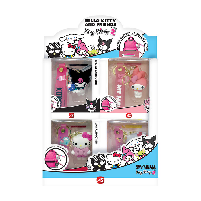 AS Hello Kitty & Friends Keychain for Ages 3+