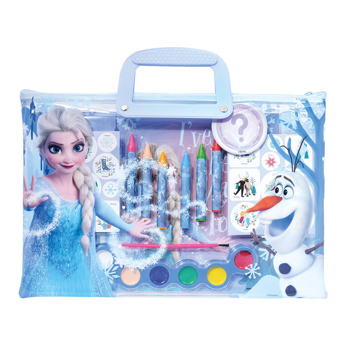 AS Σετ Ζωγραφικής Frozen Icy Adventure με Διάφανη Τσάντα Για 3+ Ετών