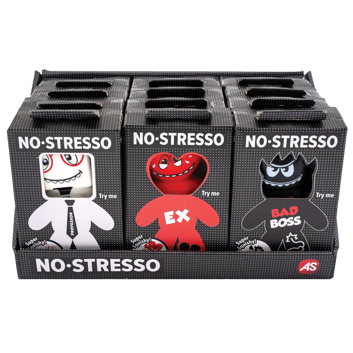 NoStresso Squishy Figure 3 Designs For 8+ Ages