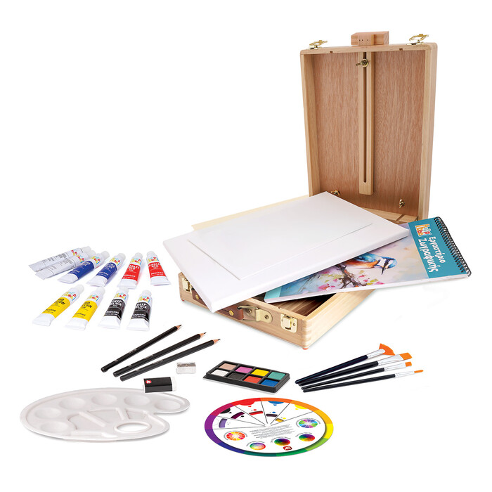 HappiHobbi Painting Workshop 5 in 1 For 9+ Ages