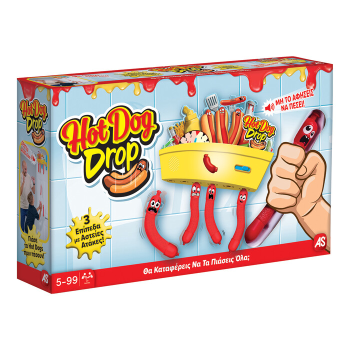 AS Games Tabletop Hot Dog Drop For 5+ Years and 1+ Players