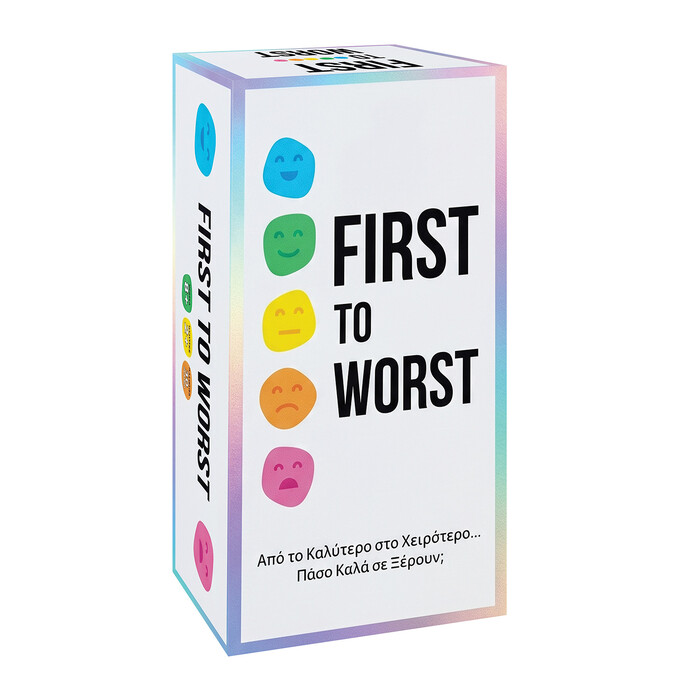 AS Games Board Game Fisrt To Worst For 8+ Ages