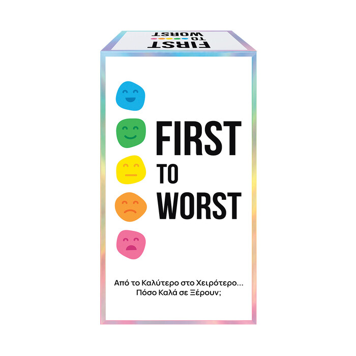 AS Games Επιτραπέζιο First To Worst Για 8+ Ετών και 2+ Παίκτες