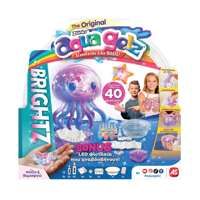 AS Aqua Gelz Ζουληχτές Φιγούρες - Brightz De Luxe Playset Για Ηλικίες 5+