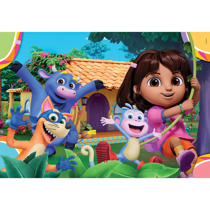 Clementoni Puzzle 2x20 Super Color Dora The Explorer