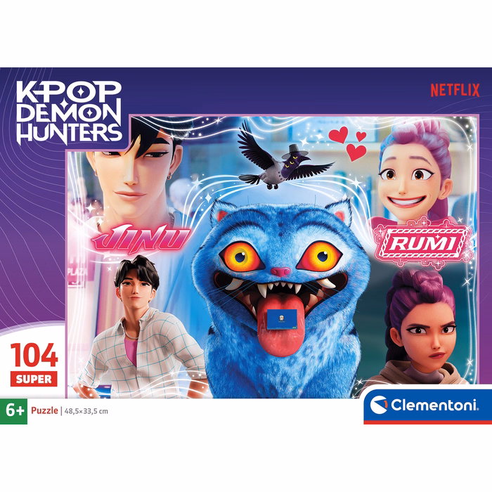 Clementoni Παζλ Super Color K-Pop Demon Hunters 104 τμχ