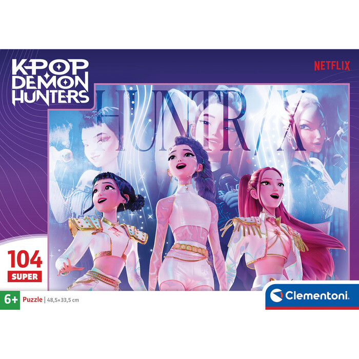 Clementoni Παζλ Super Color K-Pop Demon Hunters 104 τμχ
