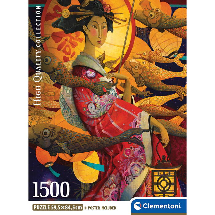 Clementoni Puzzle 1500 H.Q. Dance of the Koinobori Japan