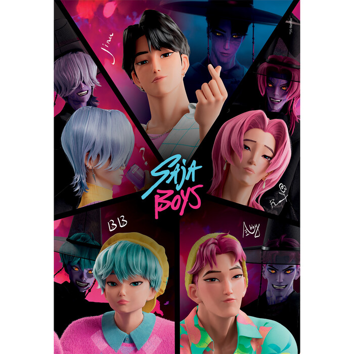 Clementoni Παιδικό Παζλ High Quality K-Pop Demon Hunters Compact Box 500 τμχ