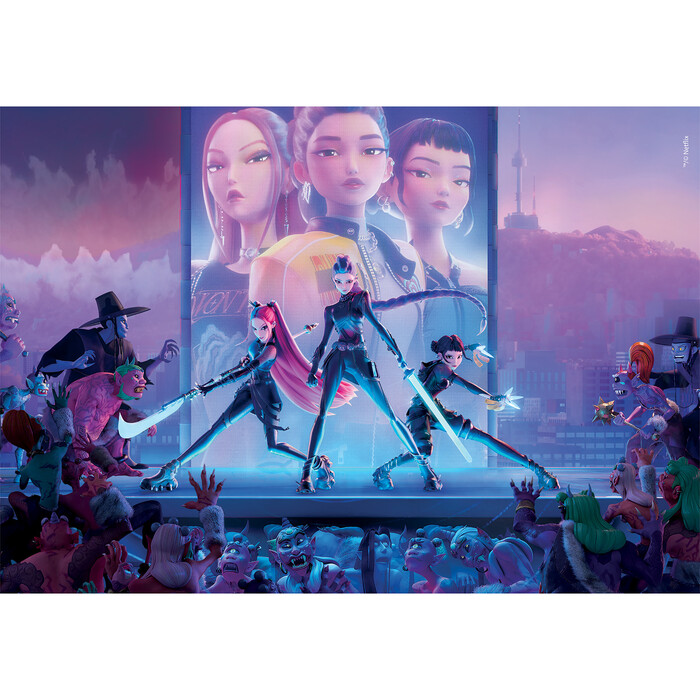 Clementoni Παζλ High Quality K-Pop Demon Hunters Compact Box 1000 τμχ