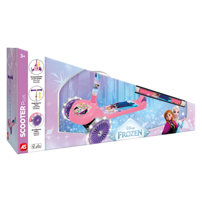 ΑS Scooter Plus Frozen with Light-Up Wheels Easter Candle For 3+ Ages