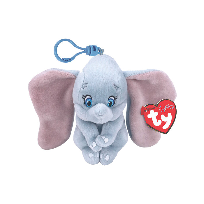 ΤΥ Plush Beanie Babies Clip Disney Dumbo the Elephant 8,5cm