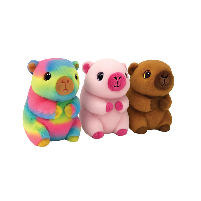 AS Plush Beanie Bellies Capybara Assorted Designs 15cm