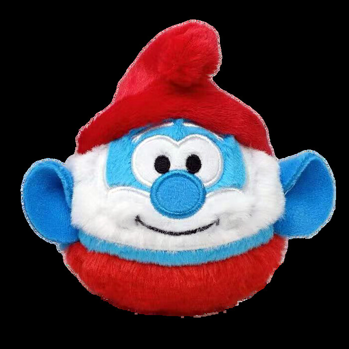 ΤΥ Χνουδωτό Μπαλάκι Beanie Bouncers Smurfs Παπα-Στρουμφ