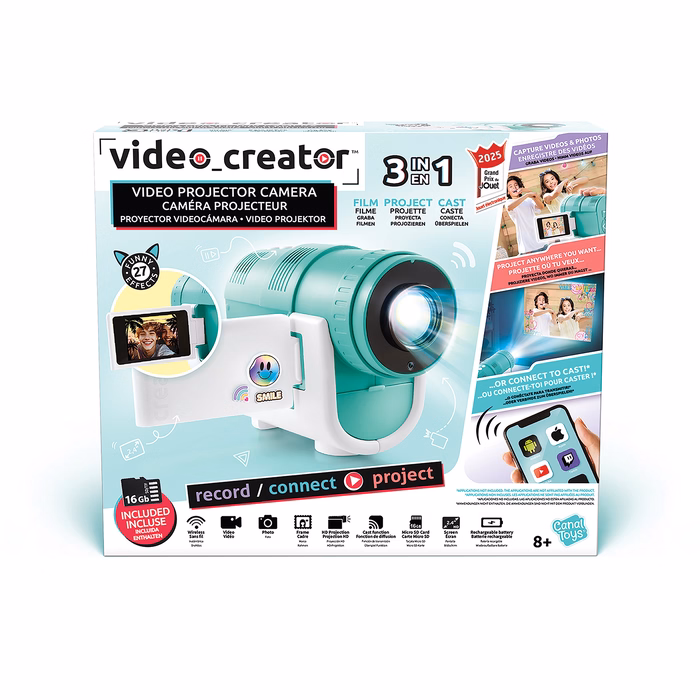 Camera Projector Video Creator For 8+ Αges