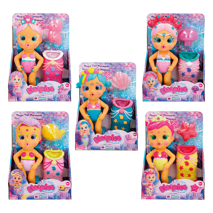 Mermaid Magic Tail Bath Doll for 18+ Months