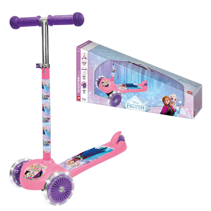 ΑS Scooter Plus Frozen with Light-Up Wheels For 3+ Ages