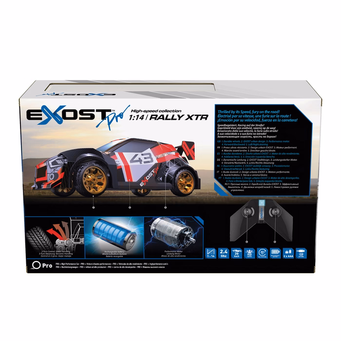 Exost Pro Rally XTR Τηλεκατευθυνόμενο αυτοκίνητο Για 8+ Ετών