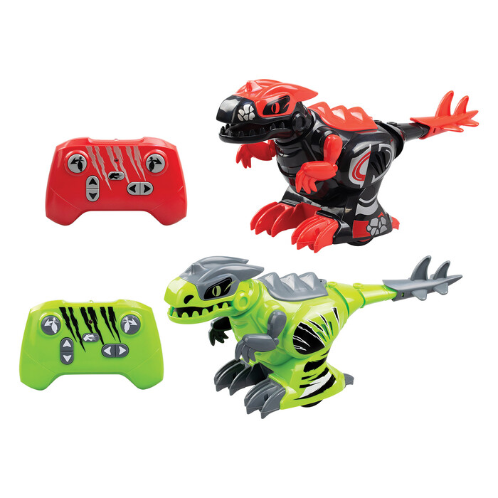 Silverlit Robo Σετ 2 Τηλεκατευθυνόμενα Ρομπότ Dino Kombat