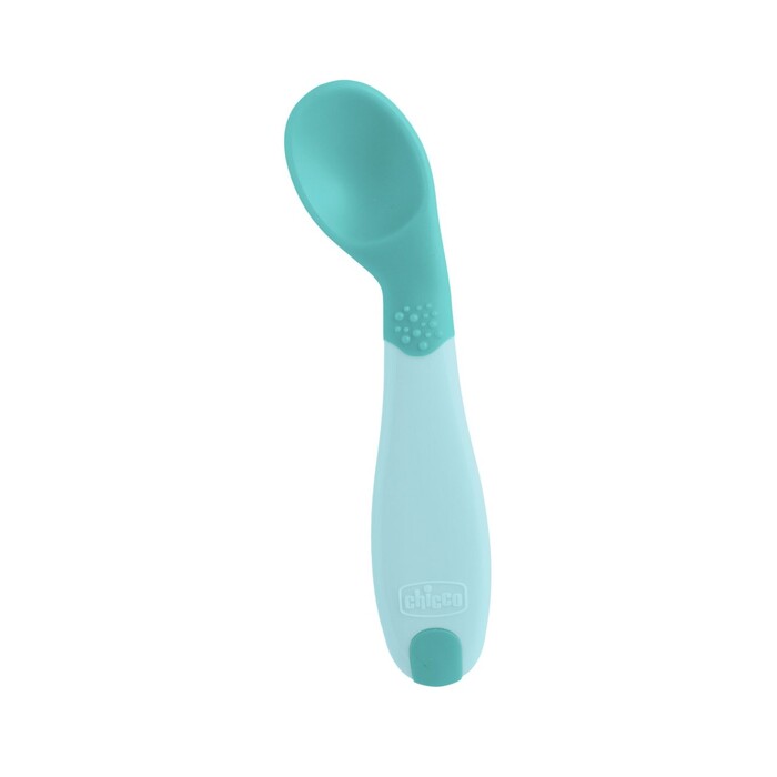 Chicco Silicone First Spoon 8m+ Natural