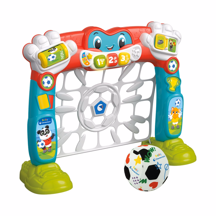 Baby Clementoni Educational Toddler Toy Goal Net For 18+ Months