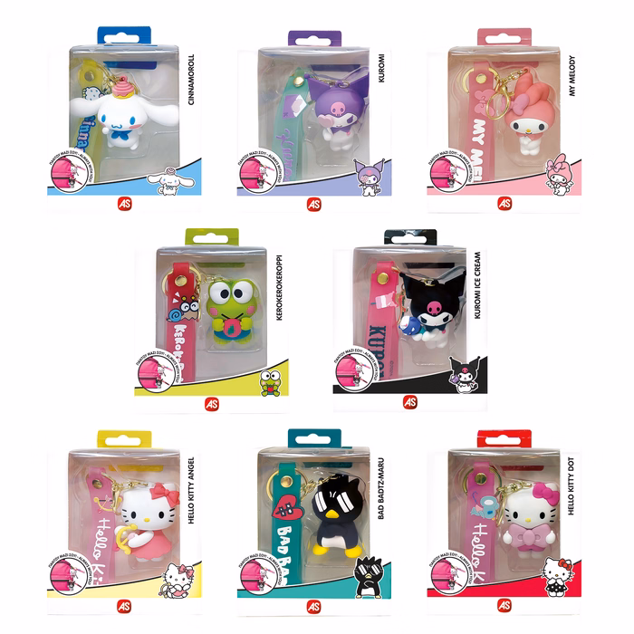 AS Hello Kitty & Friends Keychain for Ages 3+